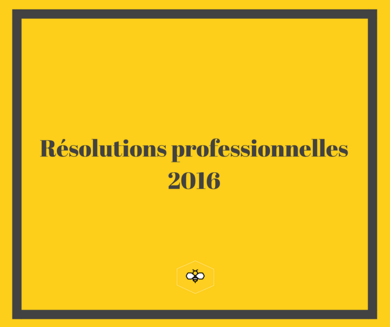 résolutions pro 2016