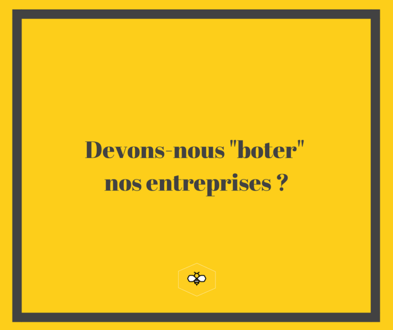 Les bots et les entreprises