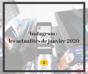actualités Instagram 2020
