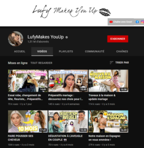 LufyMakesYouUp Youtube