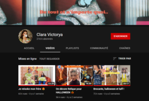 clara victorya youtube 1