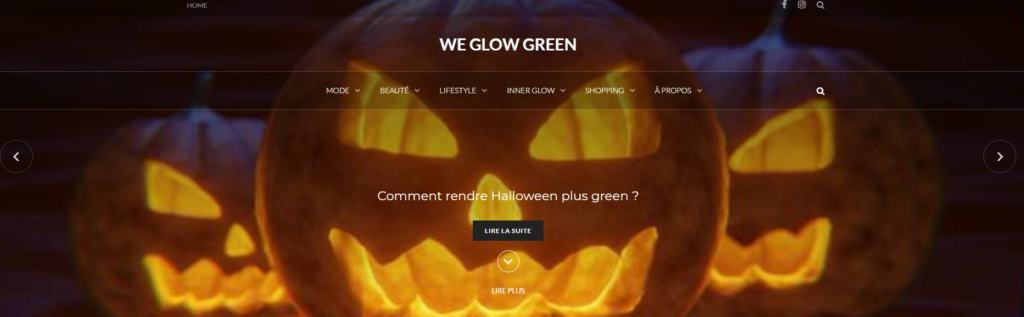 we glow green blog