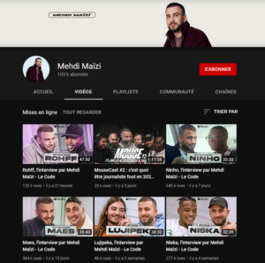 Mehdi Maizi Youtube
