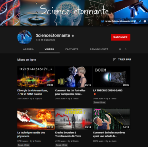 science etonnante youtube