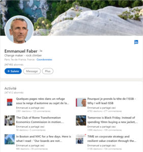 Emmanuel Faber LinkedIn