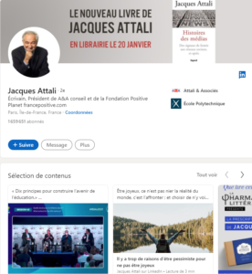 Jacques Attali LinkedIn