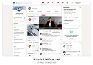 LinkedIn Live Broadcast