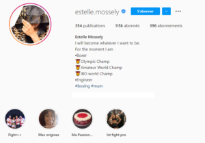 Estelle Mossely Instagram