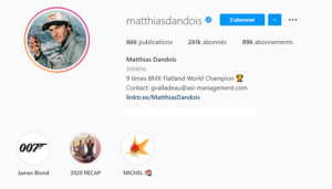 Matthias Dandois Instagram