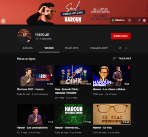 Haroun YouTube