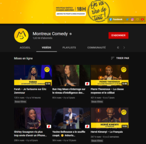 Montreux Comedy YouTube