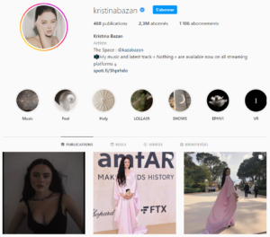 Kristina Bazan Instagram