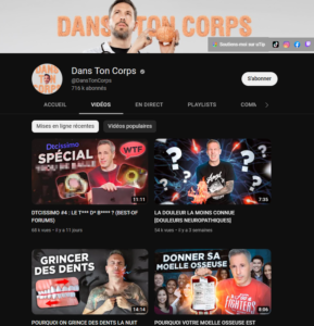 DansTonCorps YouTube