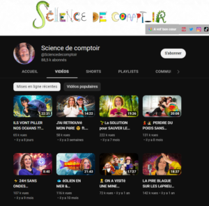 Science de comptoir YouTube
