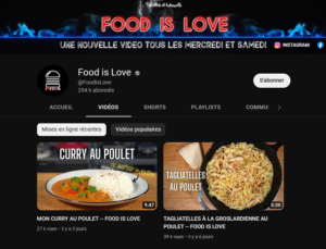 foodislove YouTube