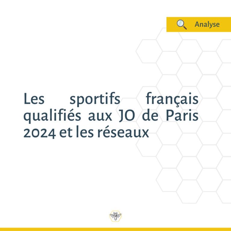 Les sportifs français qualifiés aux JO de Paris 2024 et les réseaux